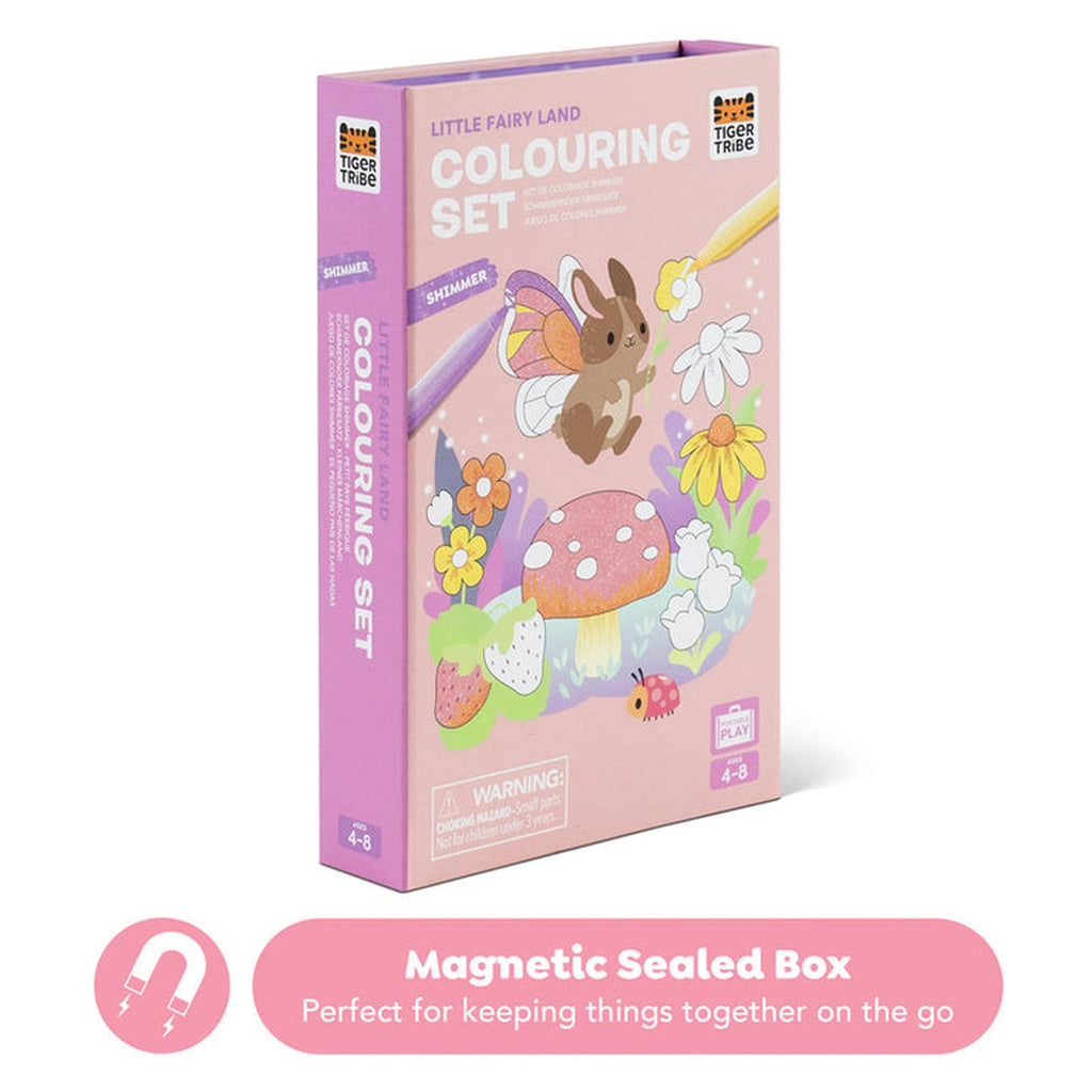 Tiger Tribe Little Fairy Land Coloring Set