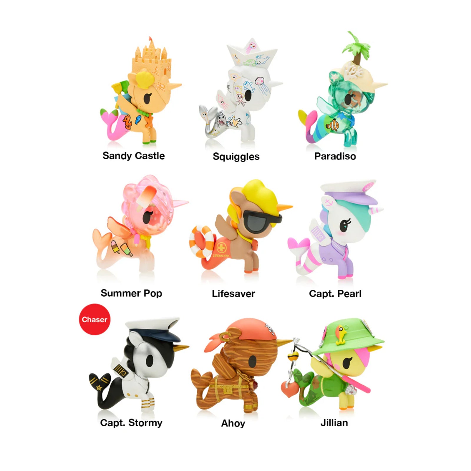 Tokidoki Series 9 Mermicorno Single Blind Box Figure | Radar Toys