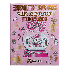 Tokidoki Snow Globe Ornaments Holiday Sparkle Unicorno Blind Box Figure - Radar Toys