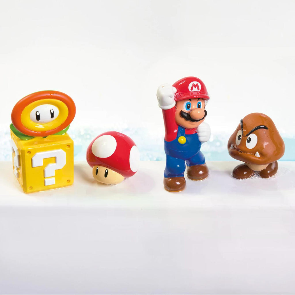 Tomy Toomies My Mario Bath Squirters Four Figure Set