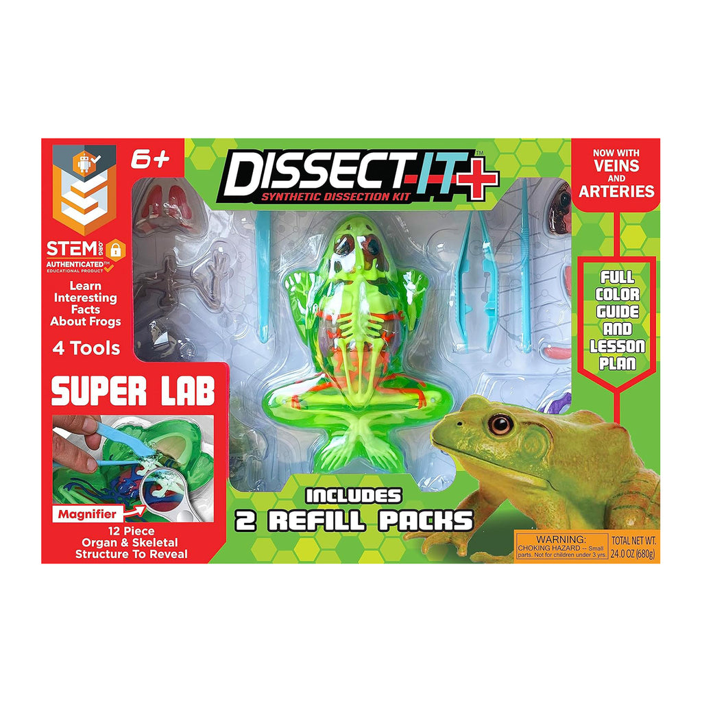 Top Secret Toys Super Lab Dissect It Synthetic Dissection Play Set - Radar Toys
