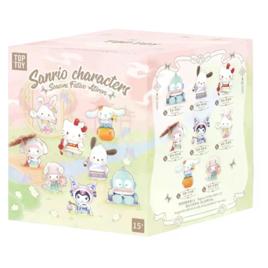 Top Toy Sanrio Characters Seasons Festives Attirers Series Blind Box Figure