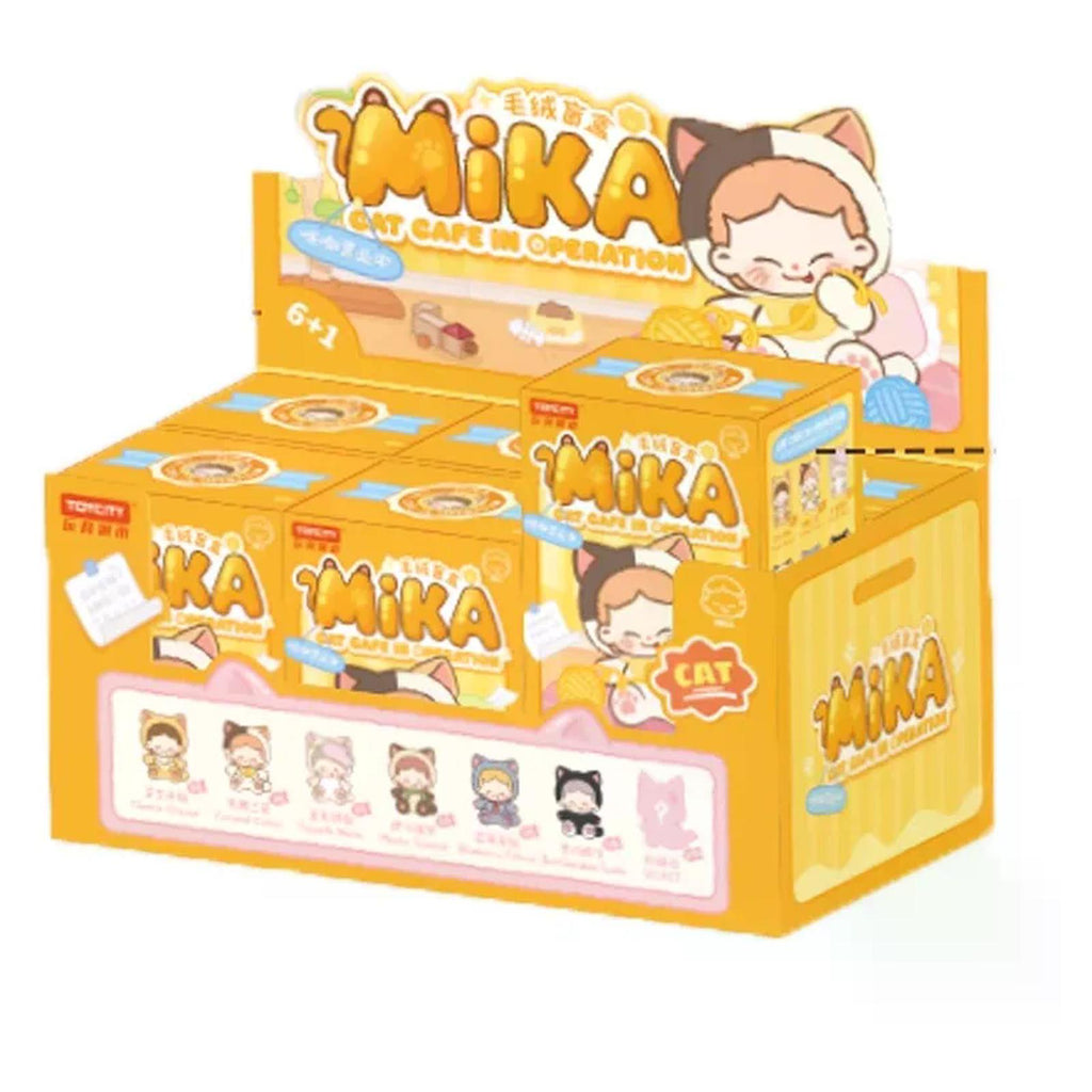 Mika Fun Box Toy City Mika Cat Cafe In Operation Blind Box Mini Plush Figure – Radar ...