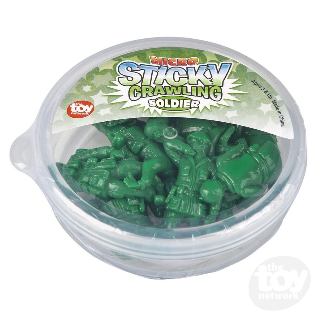 Toy Network Micro Sticky Crawling Soldier