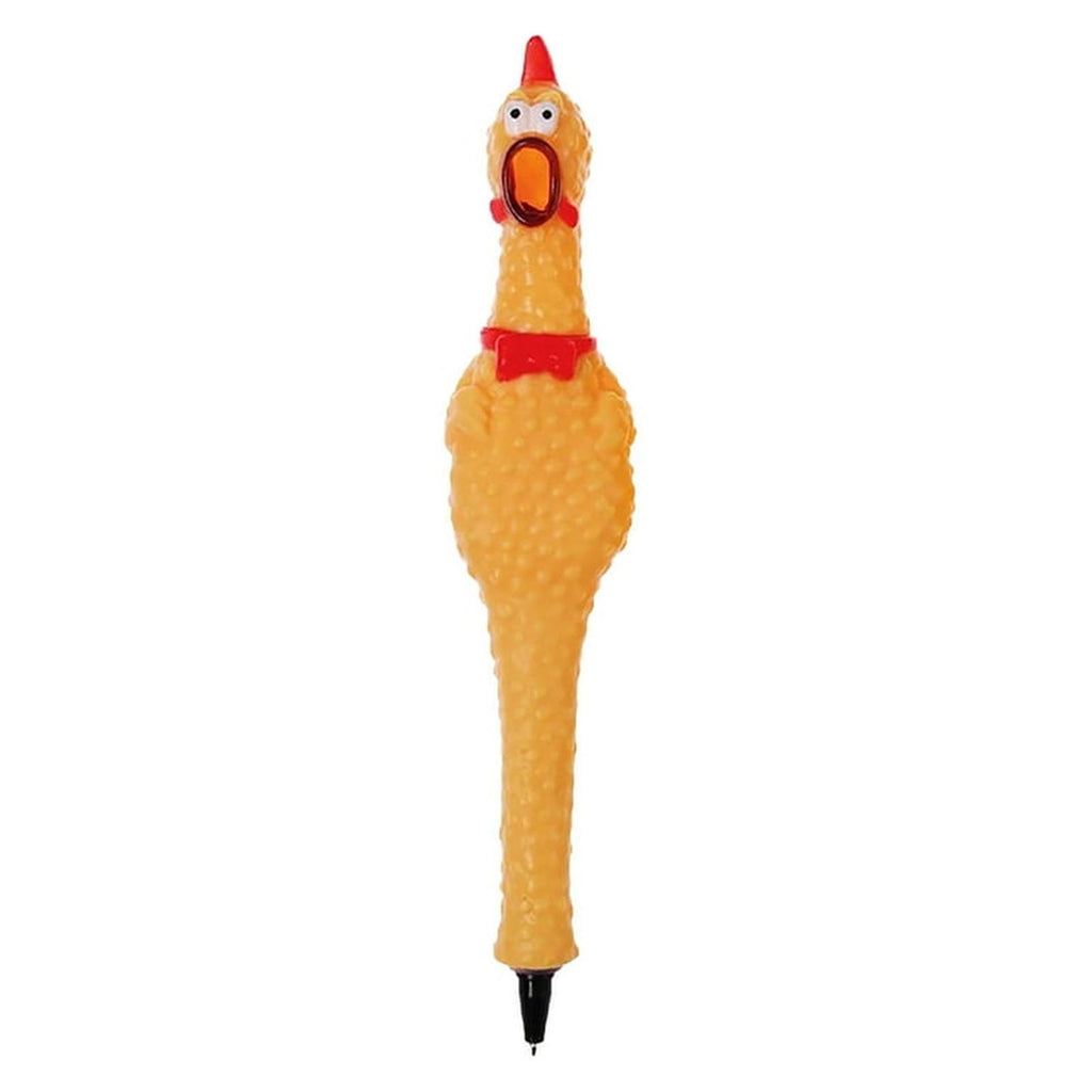 Toy Network Rubber Chicken Squeeze Pen - Radar Toys