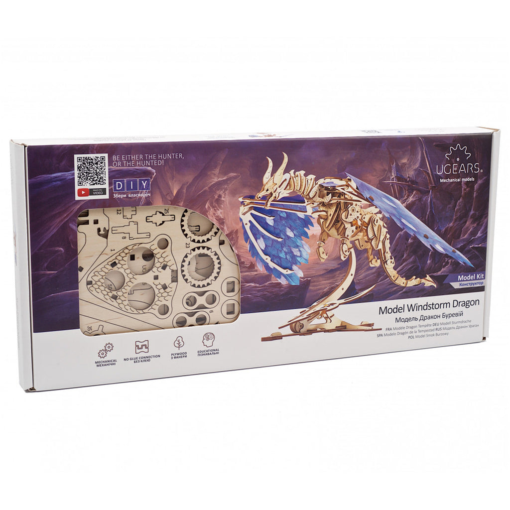 UGears Windstorm Dragon Mechanical Wooden Model Kit