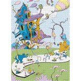 USAopoly Dr Seuss Oh The Places You'll Go 1000 Piece Jigsaw Puzzle - Radar Toys