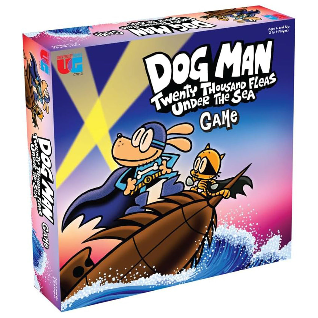 University Games Dog Man Twenty Thousand Fleas Under The Sea Game - Radar Toys