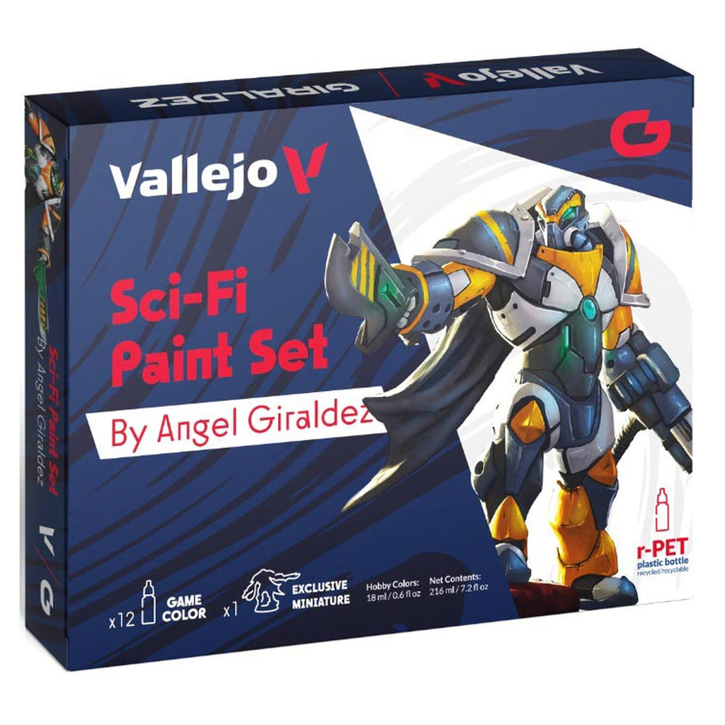 Vallejo Game Color Sci Fi Paint Set