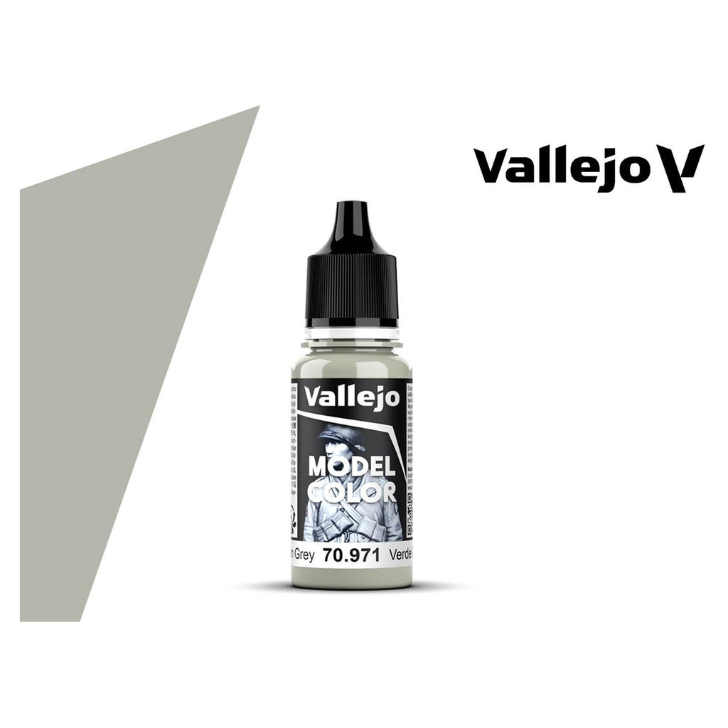 Vallejo Model Color Light Green Grey Paint 18ml
