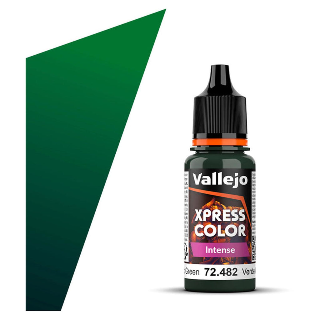Vallejo Xpress Color Intense Monastic Green Paint 18ml