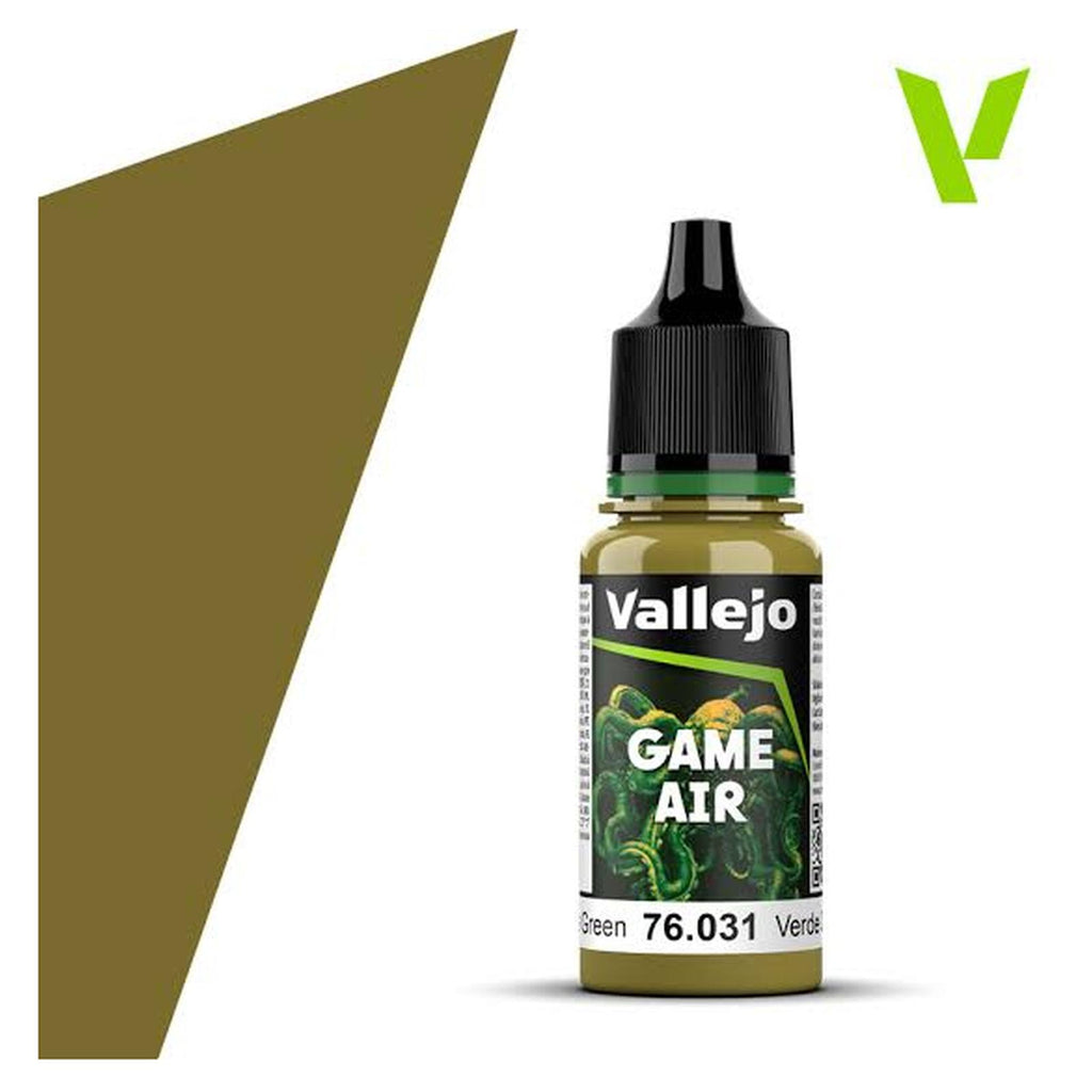 Vallejo Game Air Camouflage Green Acrylic Airbrush Paint 18mL