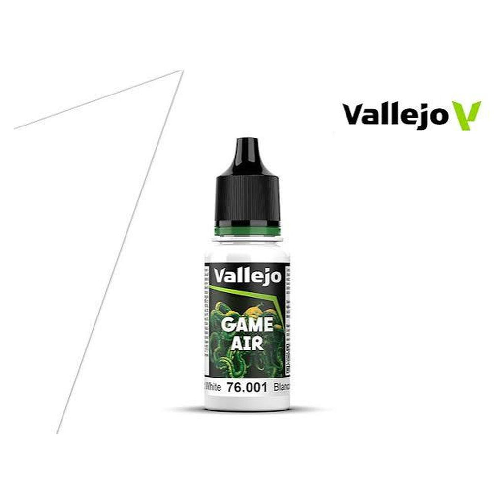 Vallejo Game Air Dead White Acrylic Airbrush Paint 18mL