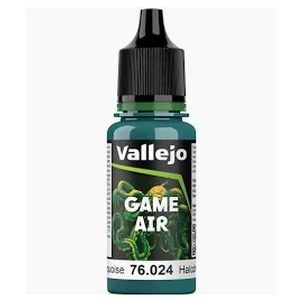 Vallejo Game Air Turquoise Acrylic Airbrush Paint 18mL