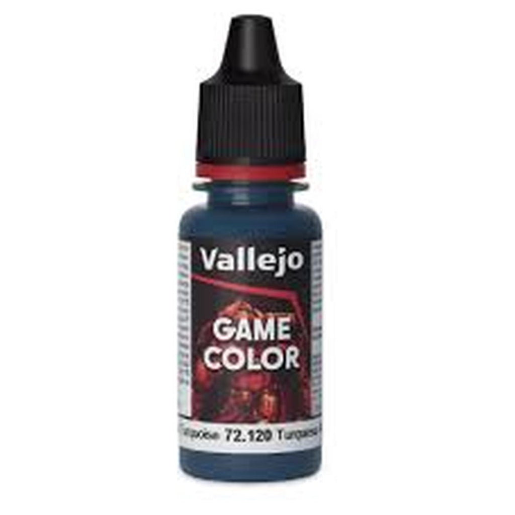 Vallejo Game Color Abyssal Turquoise Acrylic Paint 18mL