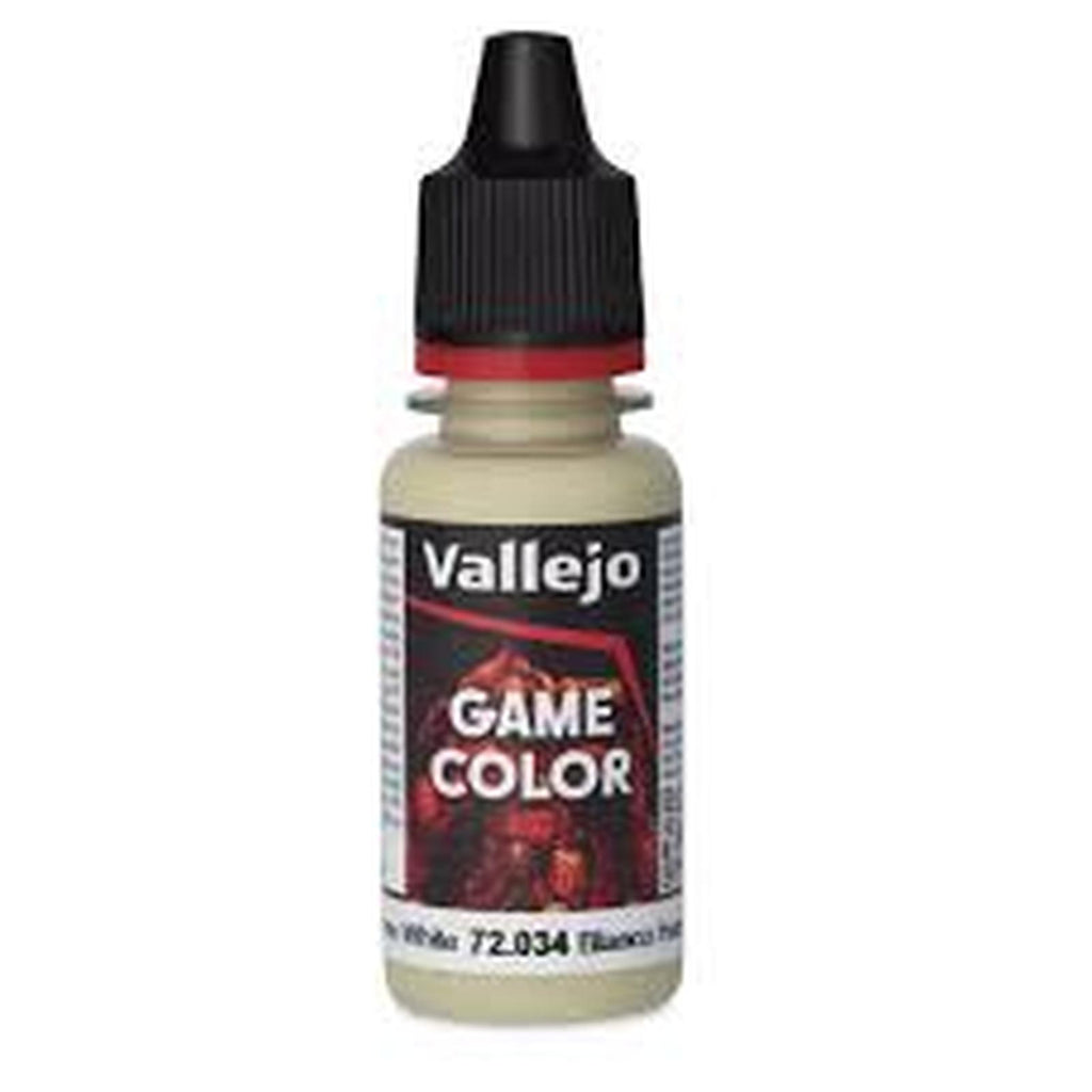 Vallejo Game Color Bone White Acrylic Paint 18mL