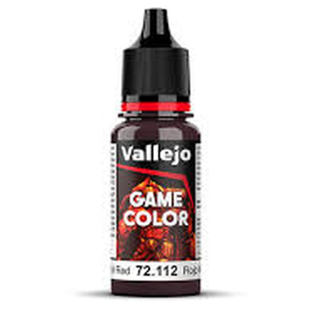 Vallejo Game Color Evil Red Acrylic Paint 18mL