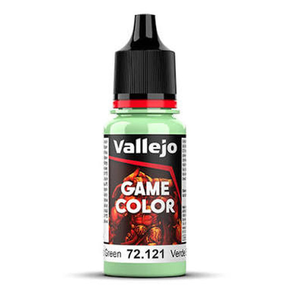 Vallejo Game Color Ghost Greenl Acrylic Paint 18mL