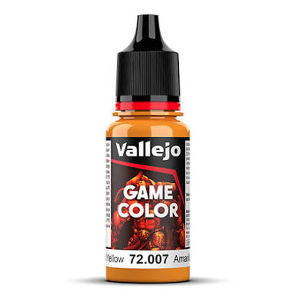 Vallejo Game Color Gold Yellow Acrylic Paint 18mL