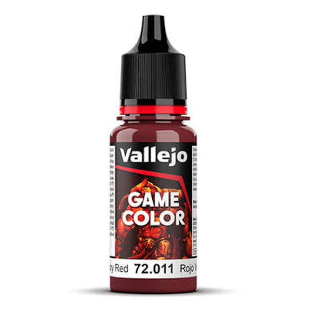 Vallejo Game Color Gory Red Acrylic Paint 18mL