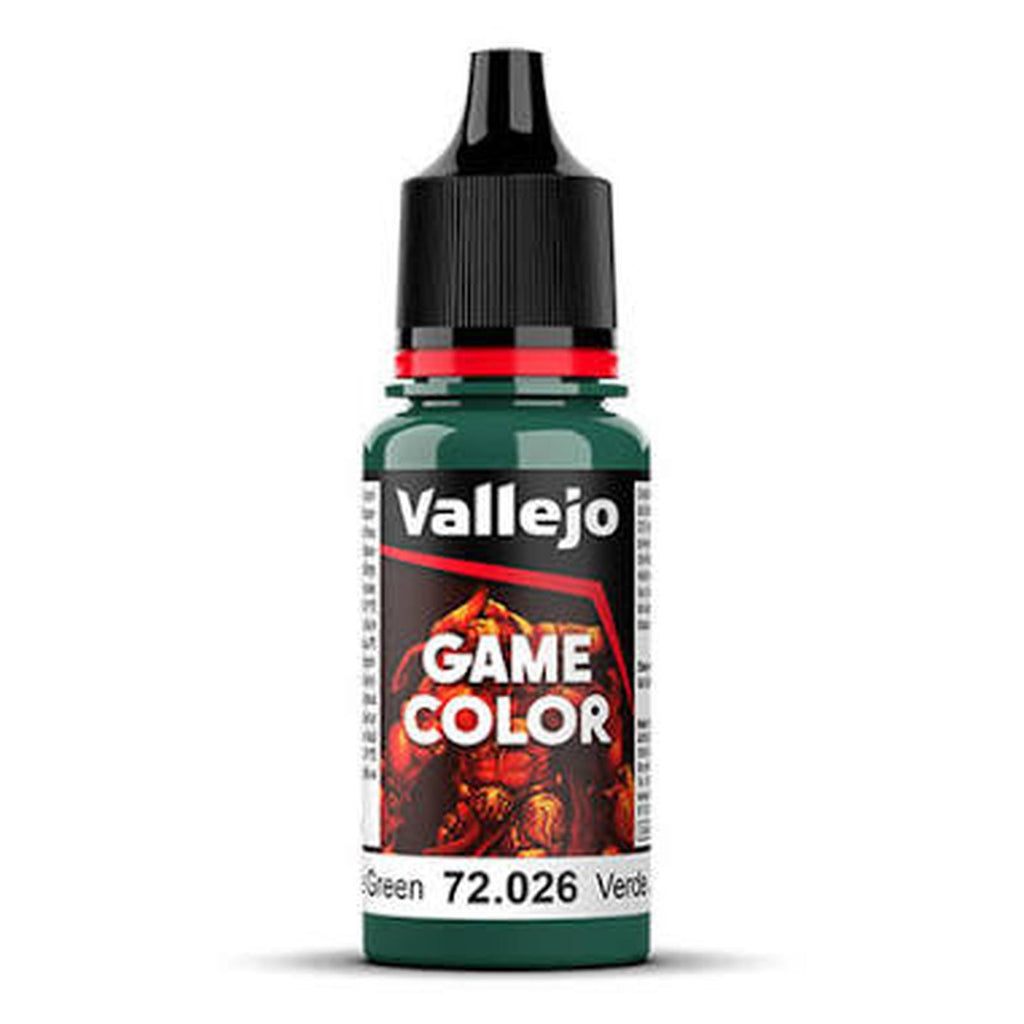 Vallejo Game Color Jade Green Acrylic Paint 18mL