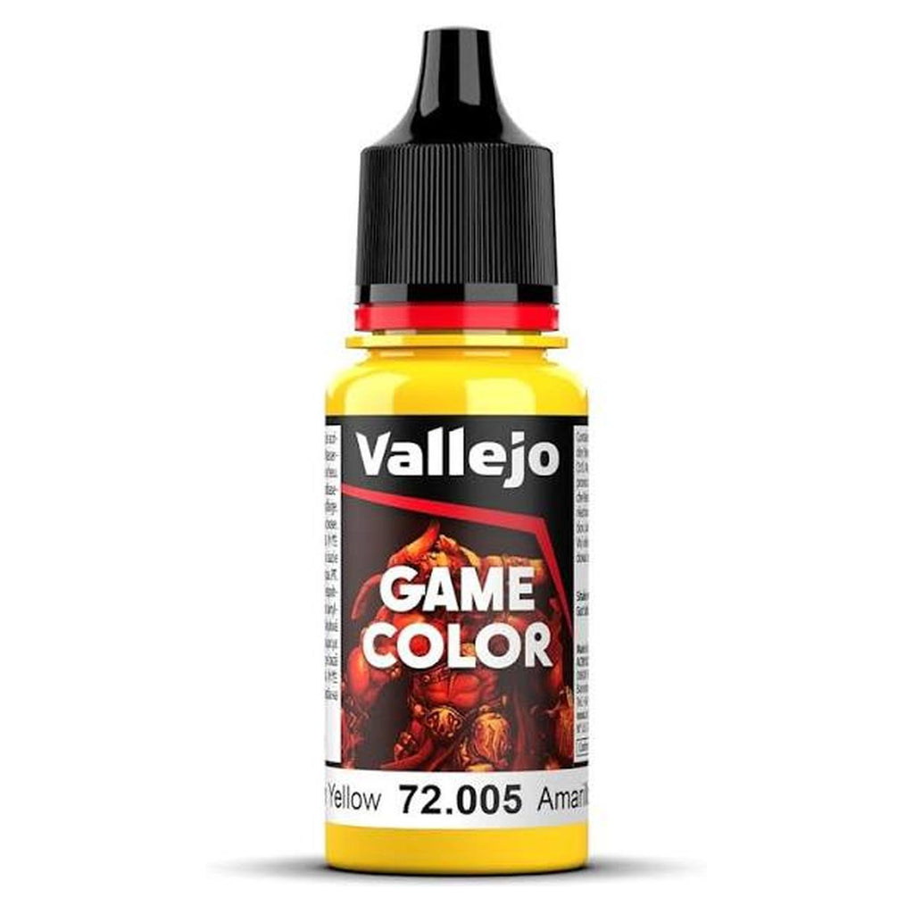Vallejo Game Color Moon Yellow Acrylic Paint 18mL