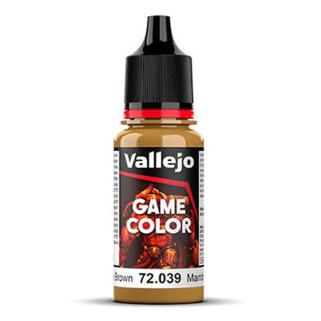 Vallejo Game Color Plague Brown Acrylic Paint 18mL