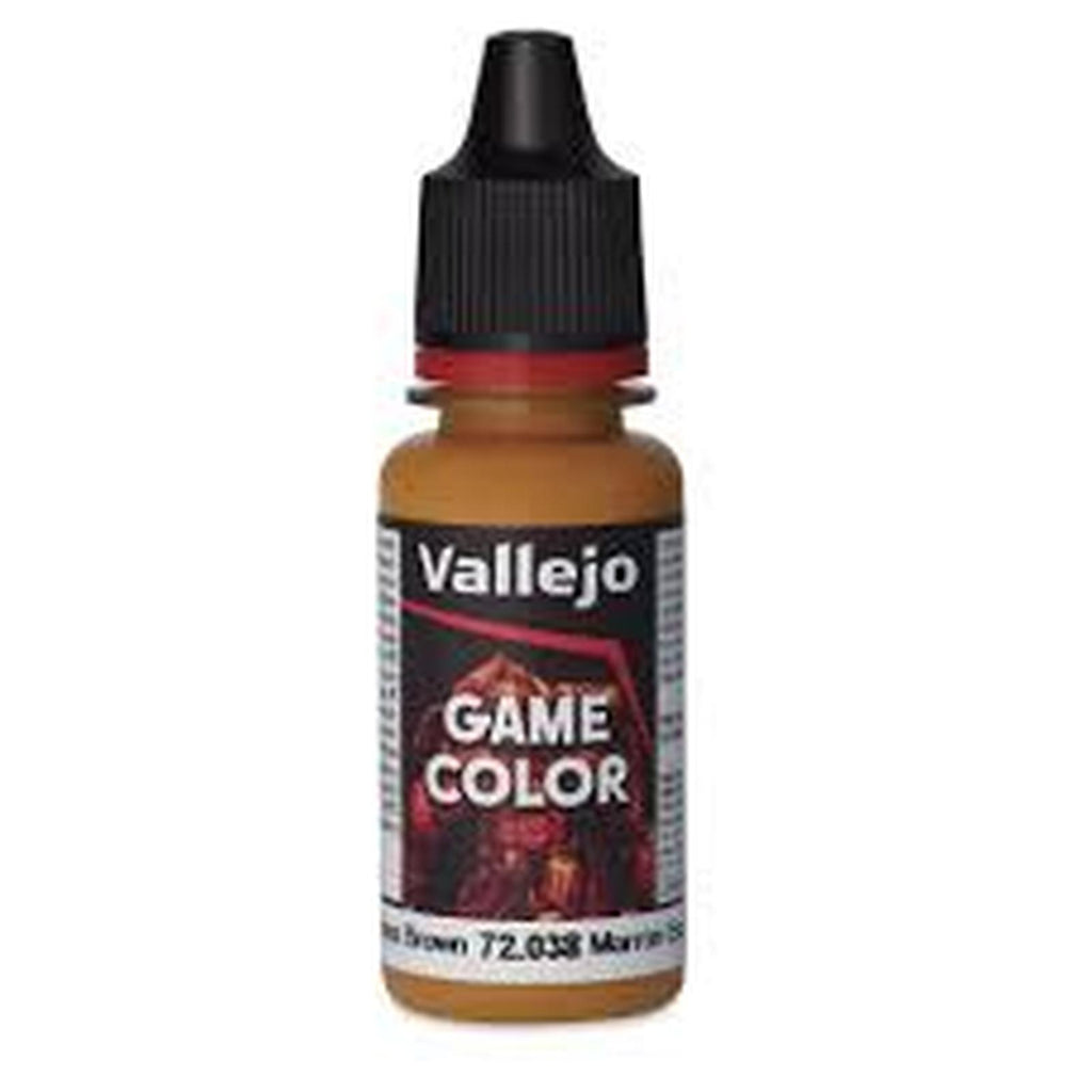 Vallejo Game Color Scrofulous Brown Acrylic Paint 18mL