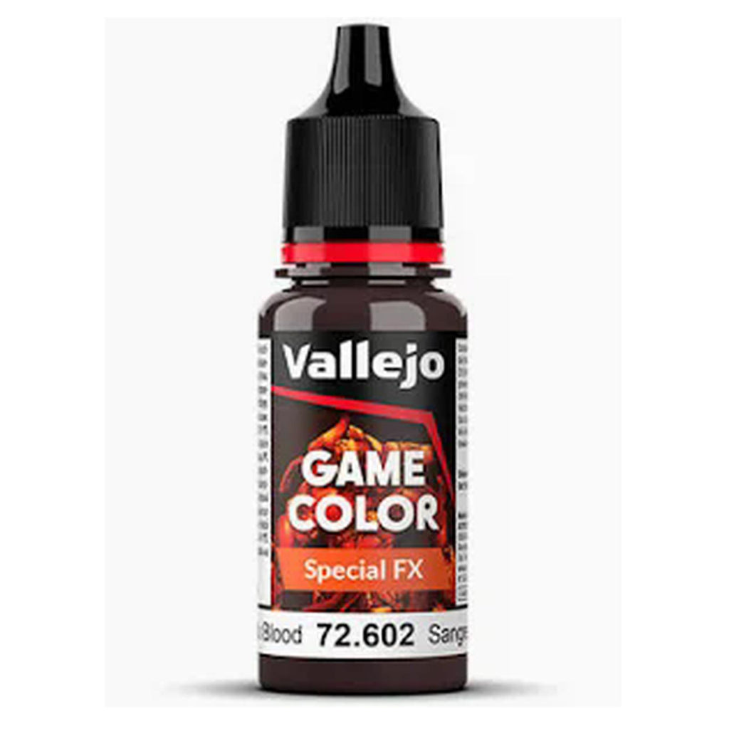 Vallejo Game Color Thick Blood Special FX Acrylic Paint 18mL