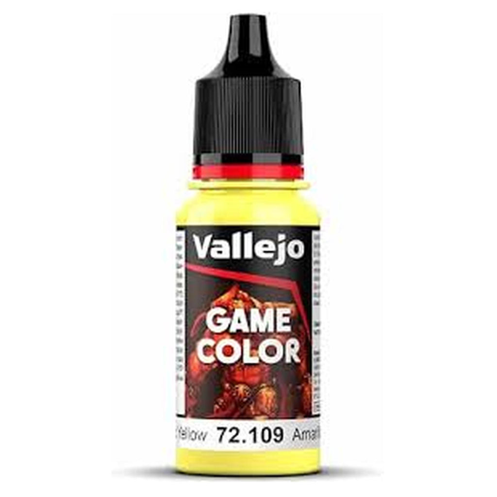 Vallejo Game Color Toxic Yellow Acrylic Paint 18mL