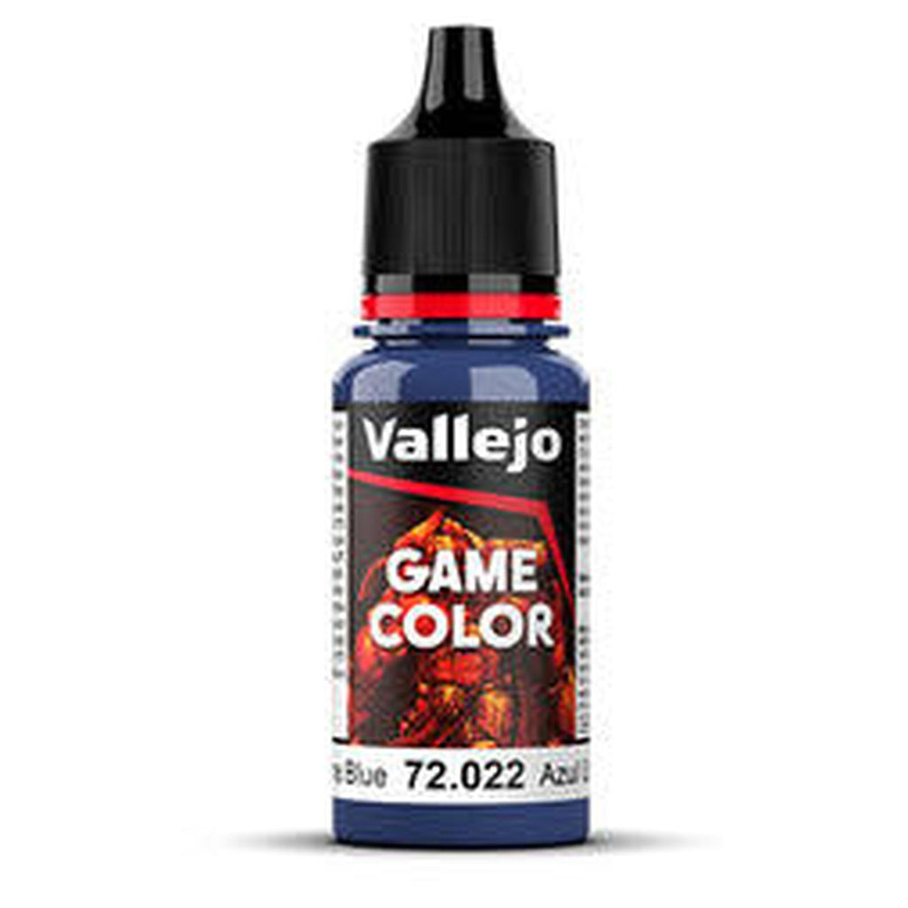 Vallejo Game Color Ultramarine Blue Acrylic Paint 18mL