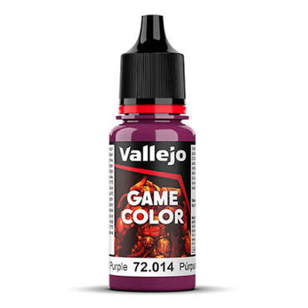 Vallejo Game Color Warlord Purple Acrylic Paint 18mL