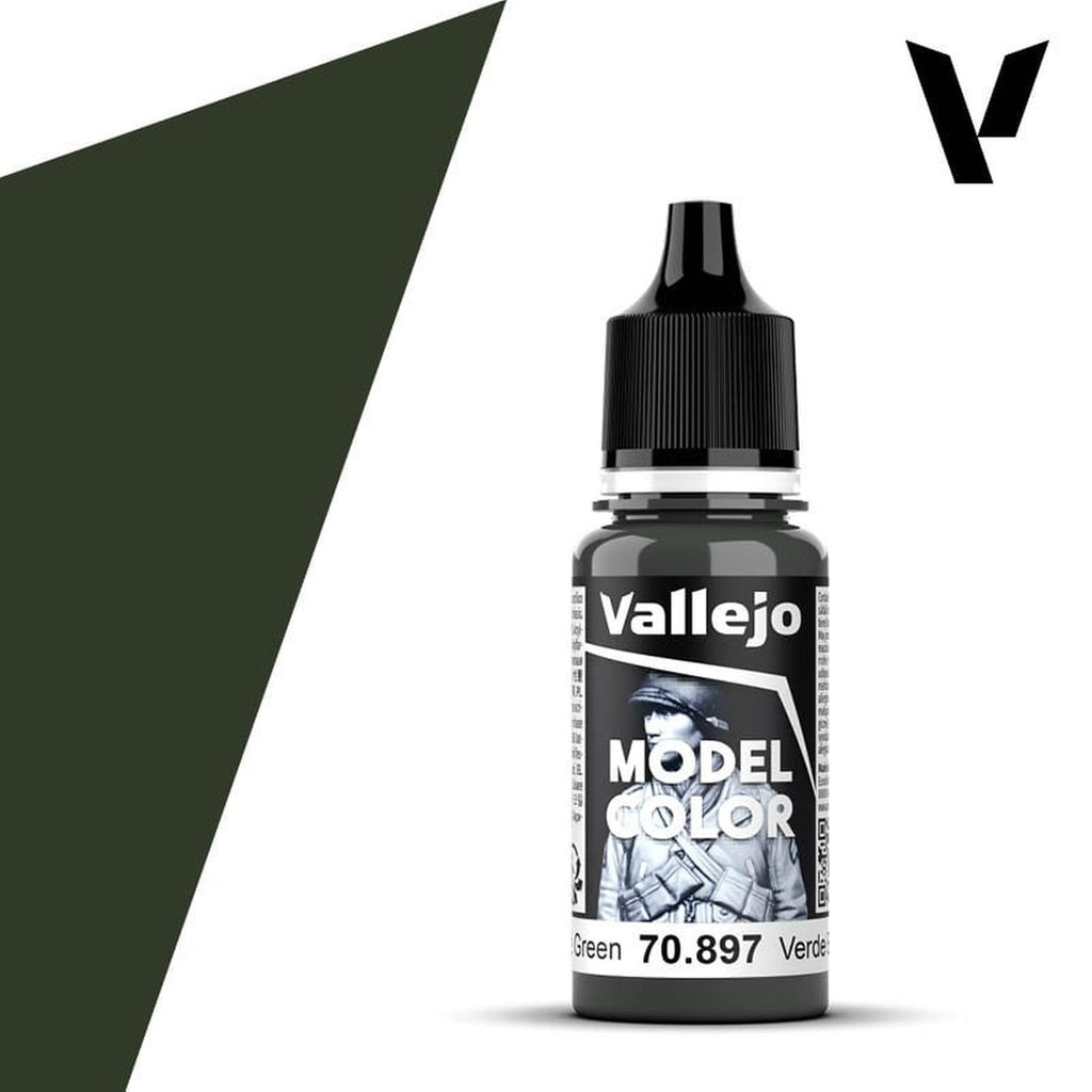 Vallejo Model Color Bronze Green Acrylic Paint 18mL