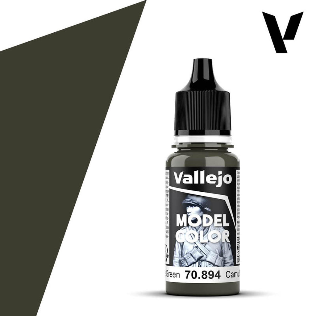 Vallejo Model Color Camouflage Olive Green Acrylic Paint 18mL
