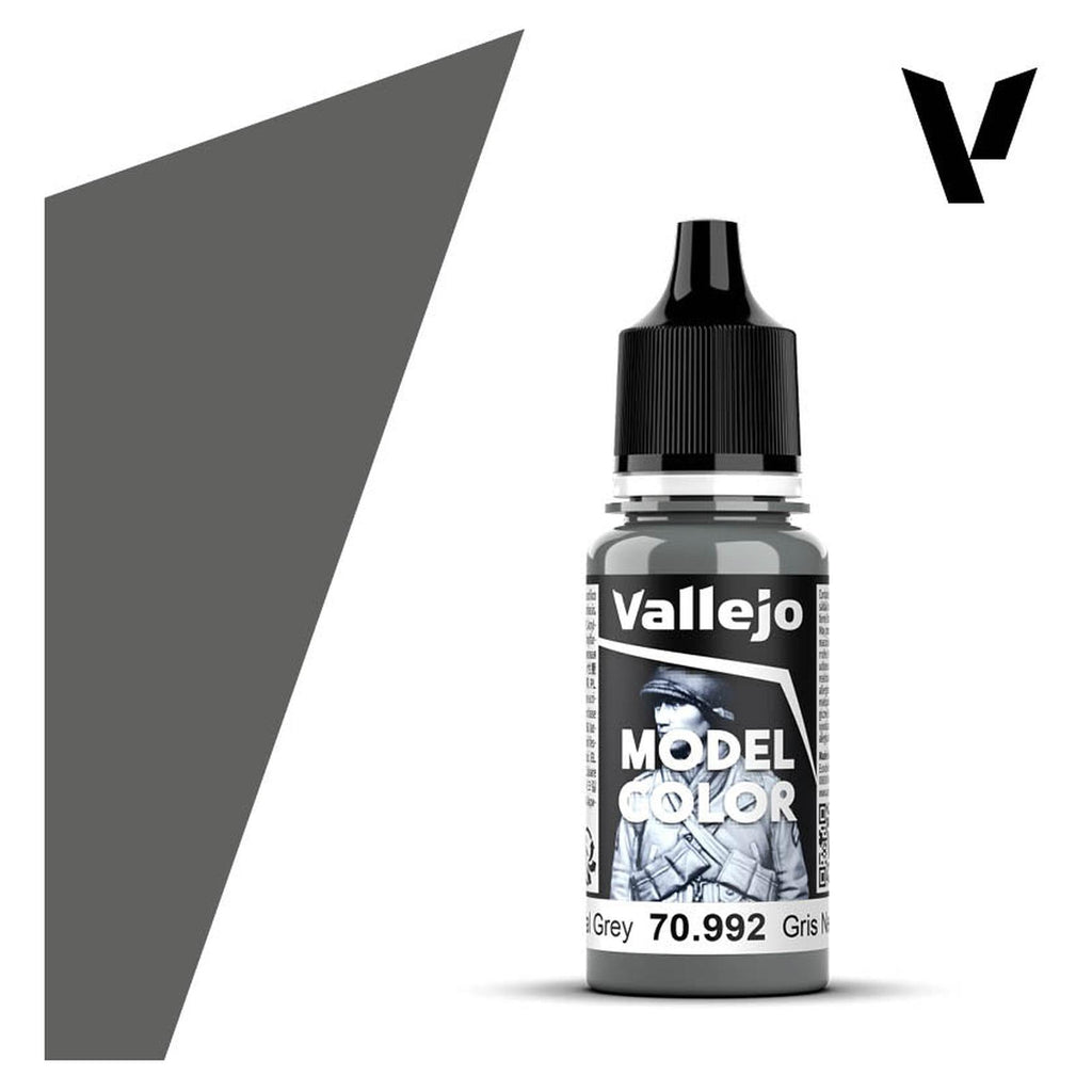 Vallejo Model Color Neutral Grey Acrylic Paint 18mL - Radar Toys