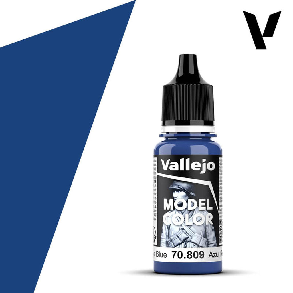 Vallejo Model Color Royal Blue Acrylic Paint 18mL