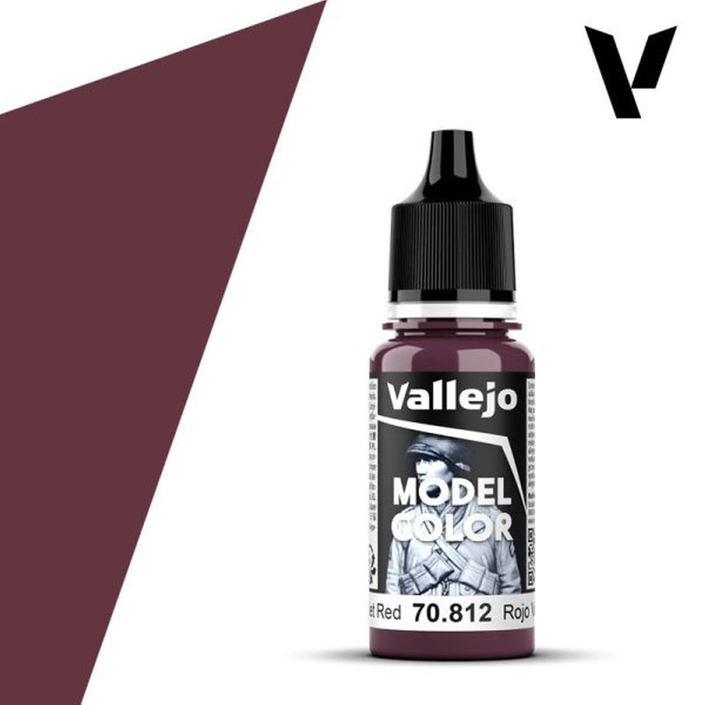 Vallejo Model Color Violet Red Acrylic Paint 18mL