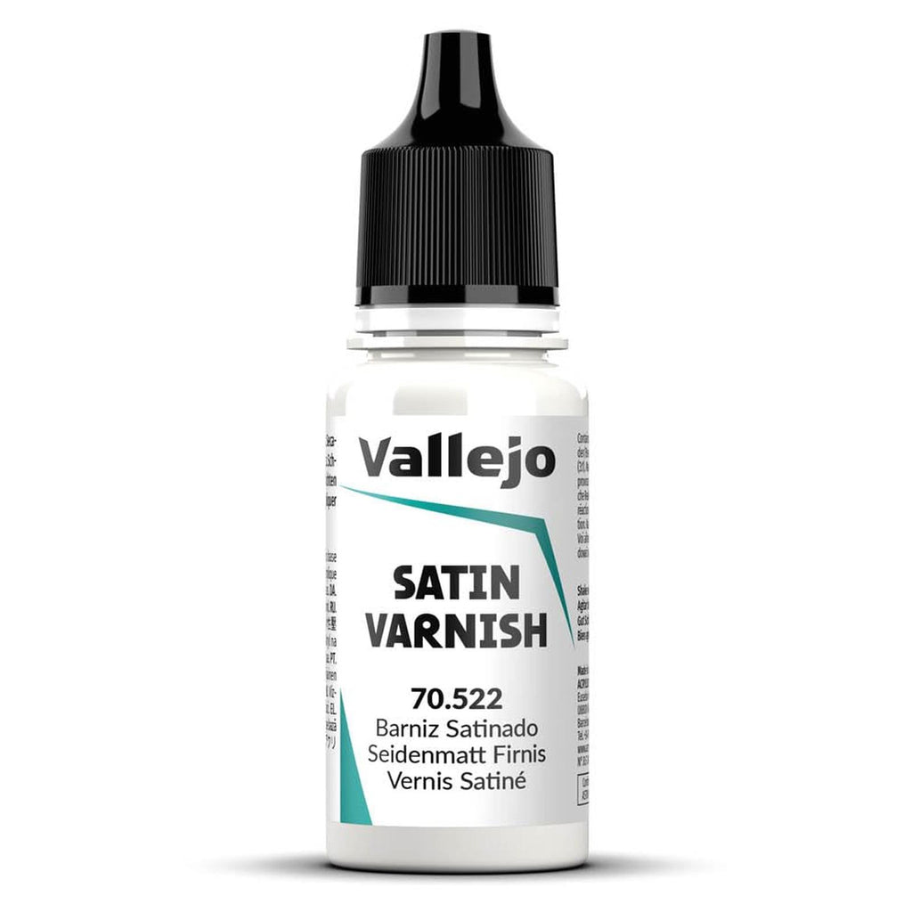 Vallejo Satin Varnish Acrylic Resin 18mL