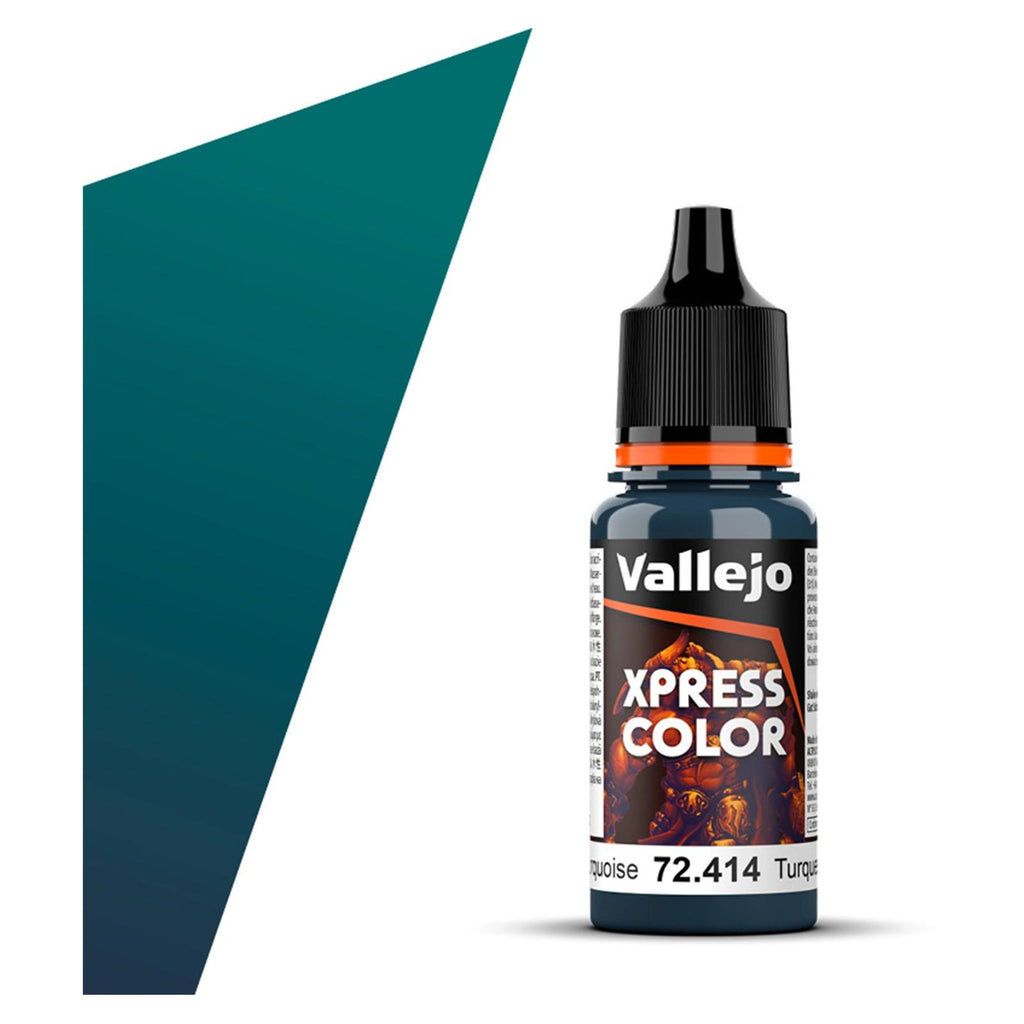 Vallejo Xpress Color Caribbean Turquoise Paint 18ml