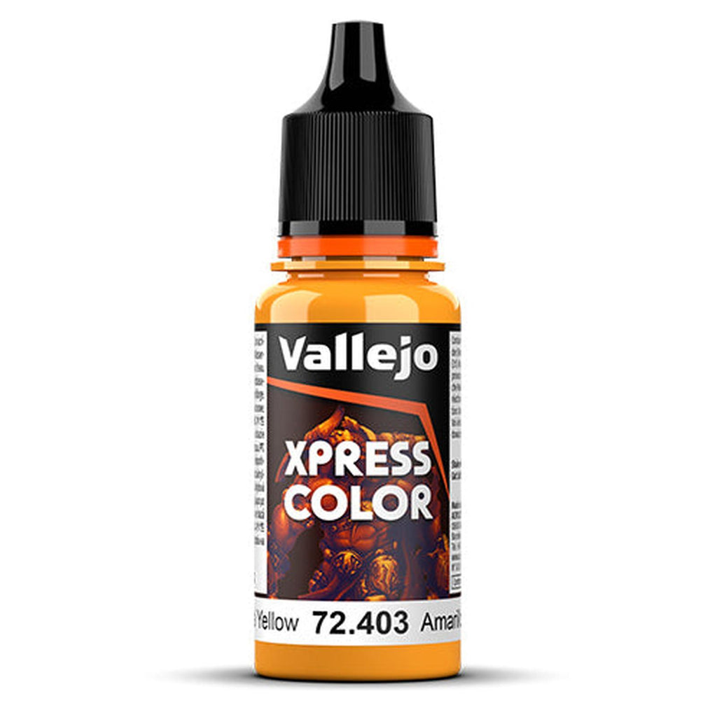 Vallejo Xpress Color Imperial Yellow Paint 18ml