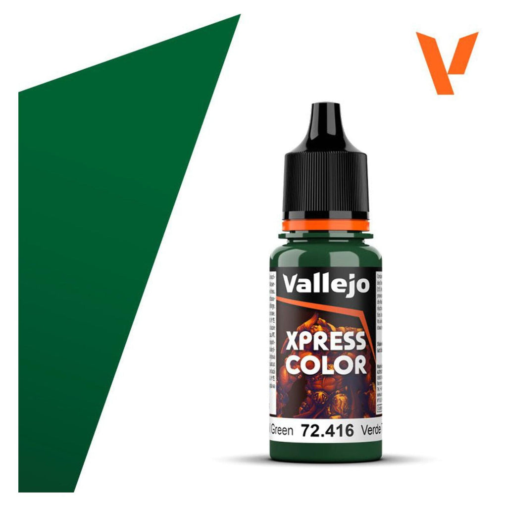 Vallejo Xpress Color Troll Green Acrylic Paint 18mL