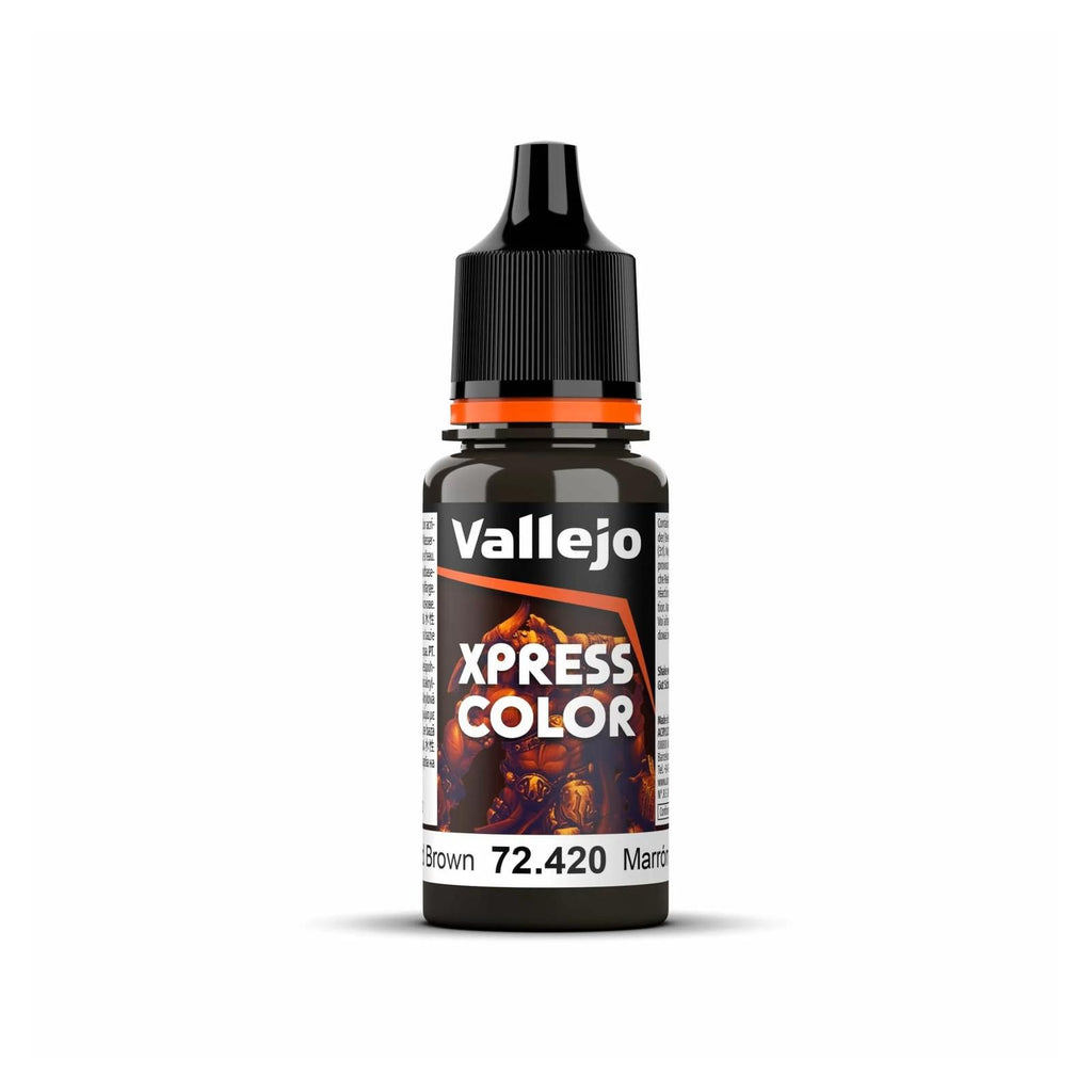 Vallejo Xpress Color Wasteland Brown Acrylic Pain 18mL