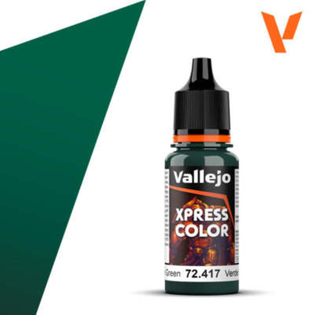 Vallejo Xpress Colors Snake Green Acrylic Paint 18ml