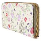 Loungefly Disney Radar Toys Exclusive Princesses Sketch Print Wallet - Radar Toys