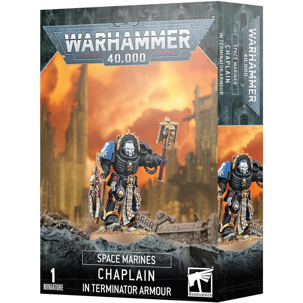 Warhammer 40,000 Space Marines Chaplain In Terminator Armour Building Set