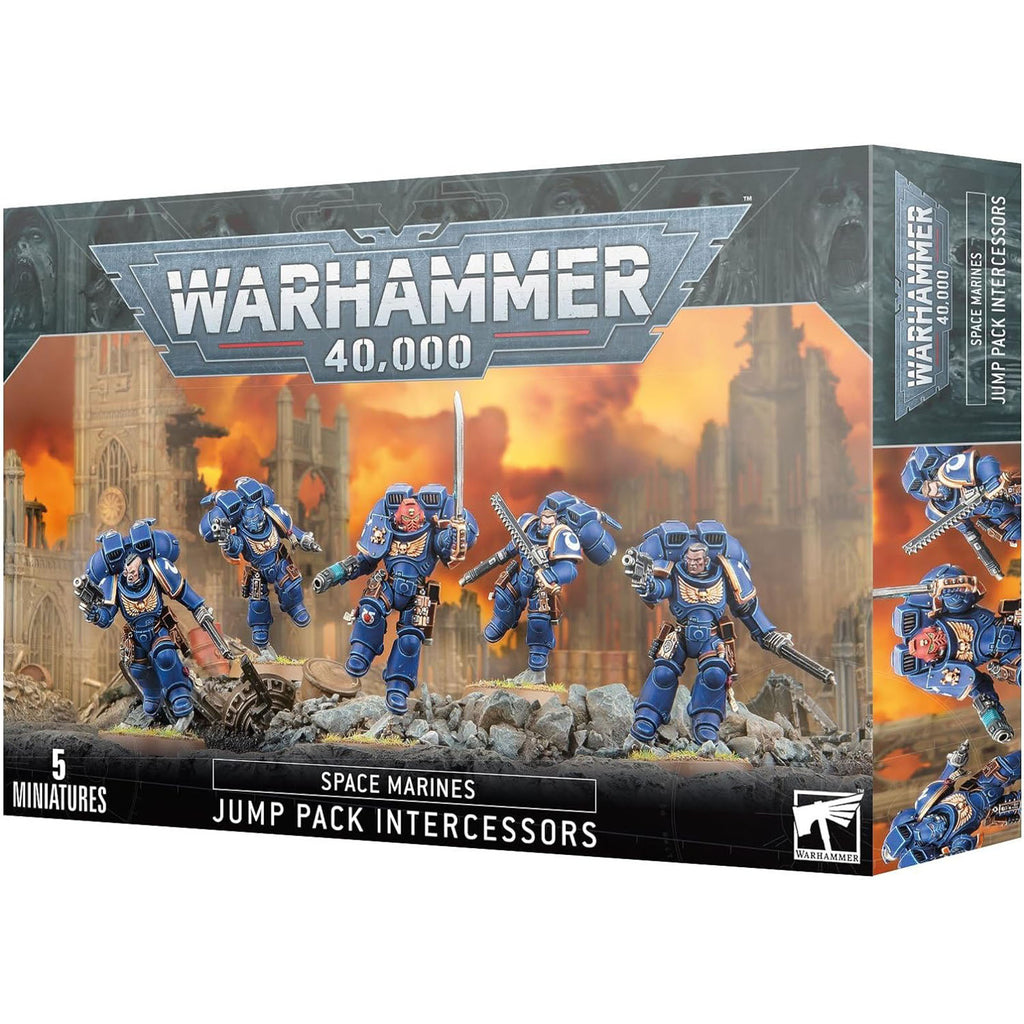 Warhammer 40,000 Space Marines Jump Pack Intercessors Building Set