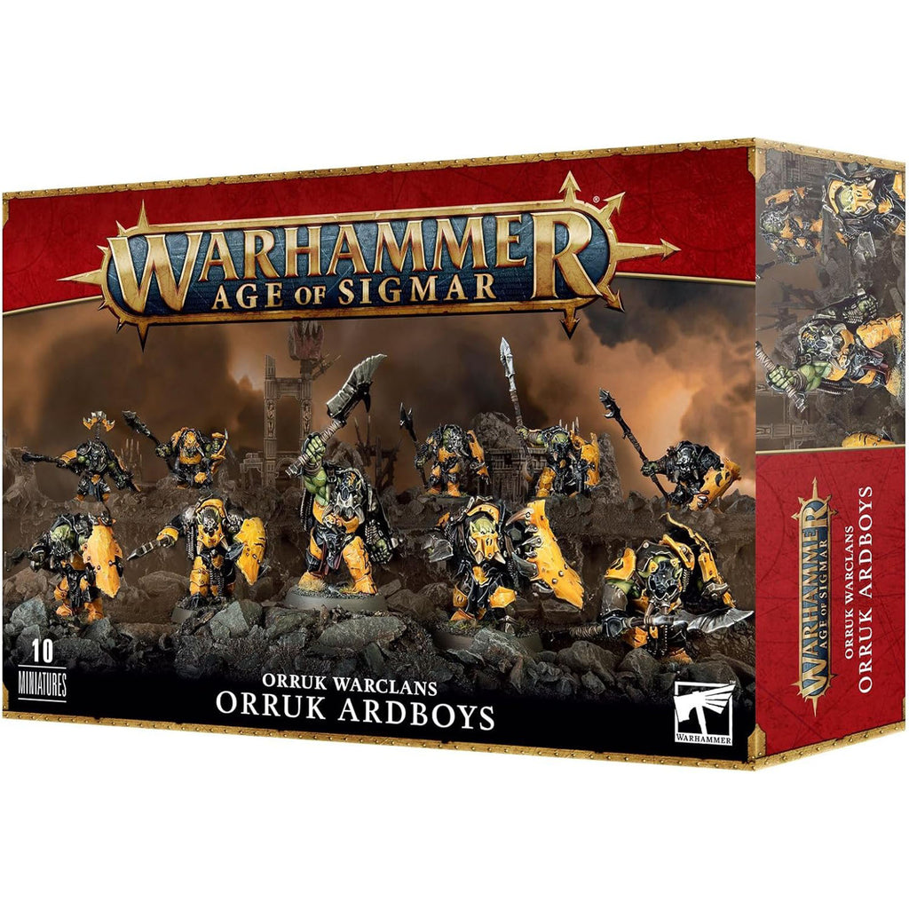Warhammer Age Of Sigmar Orruk Warclans Orruk Ardboys Building Set - Radar Toys