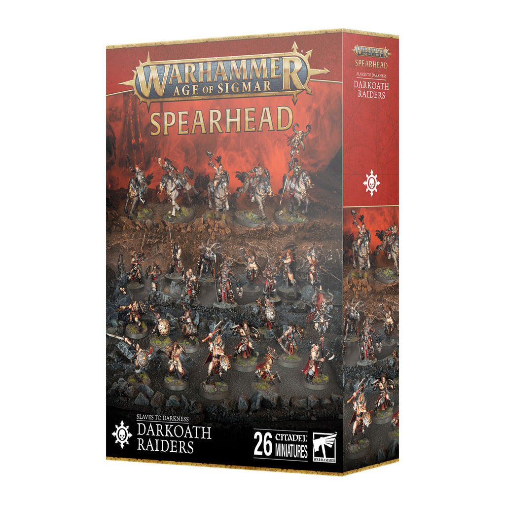 Warhammer Age Of Sigmar Spearhead Slaves To Darkness Darkoath Raiders Building Set