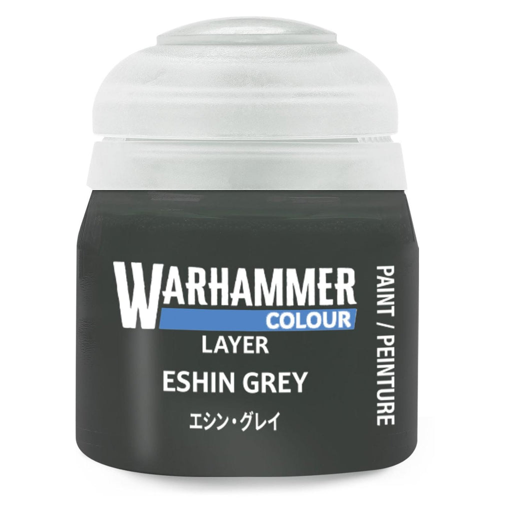 Warhammer Colour Layer Eshin Grey Paint 12ml - Radar Toys