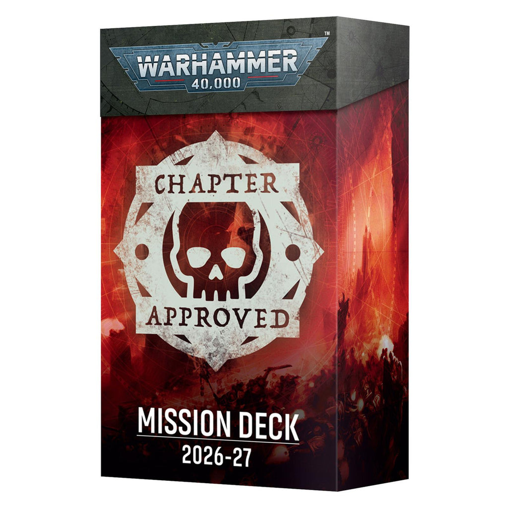 Warhammer 40,000 Chapter Approved Mission Deck 2026-27